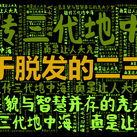 Word2art Wallpapers-祖传三代地中海 一名美貌与智慧并存的秃头少女 真是让人头秃